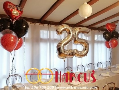 Balony z helem na urodziny - Piława Górna